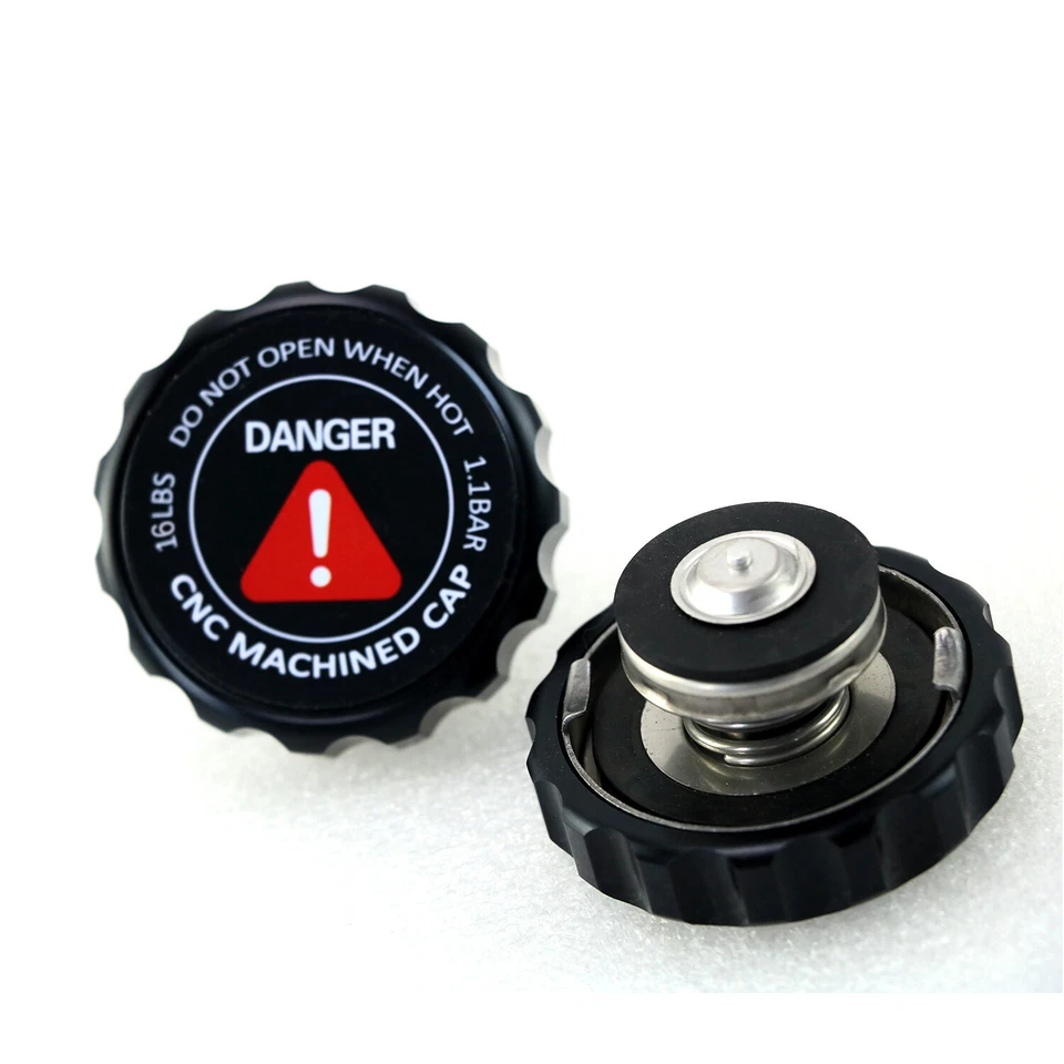 AU UNIVERSAL BILLET ALUMINUM RADIATOR CAP CNC PRECISION MACHINED CAP 1.1 BAR NEW - image 2 of 4