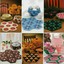 NEW TABLE MATS & BOWLS 8 DESIGNS HOME DECOR PLASTIC CANVAS PATTERN BOOK ...