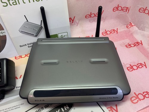 🚩 BELKIN Wireless G Plus 4-Port Router Model F5D7231-4 Ver.2000 - Picture 4 of 9