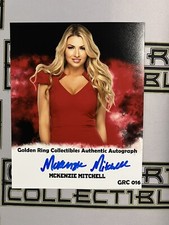 Autographed 8x10 McKenzie Mitchell GRC Oversized Card Posed Photo Wrestling NXT