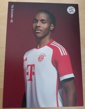Mathys Tel Karta z autografem FC Bayern Monachium Sezon 23/24 Druk Podpis
