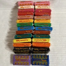 Jovi Plastilina Reusable and Non-Drying Modeling Clay; 1.75 Oz. Bars Set of 30