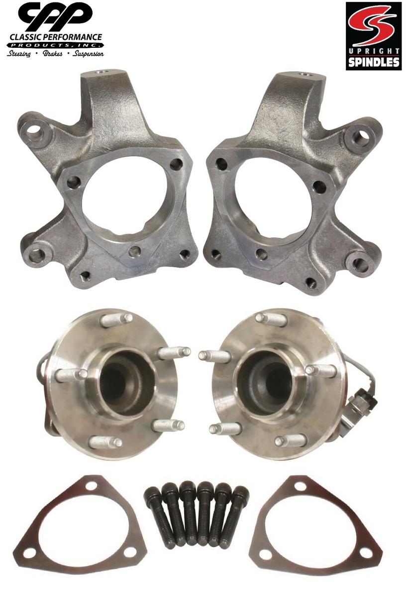 1964-72 GTO Cutlass 442 GS C5 Corvette Drop Spindles Disc Brake