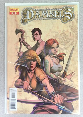 DAMSELS Issue 4 Dynamite 2012 Leah Moore John Reppion NM (ZV) (JS)