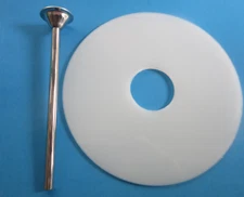 *COMBO*  9mm Snack Stick Tube & Shim Plate 6 or 8 qt Enterprise Sausage Stuffer