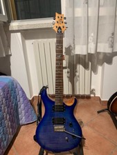 CHITARRA ELETTRICA PRS SE 24 TASTI COLORE BLU A STRIATURE