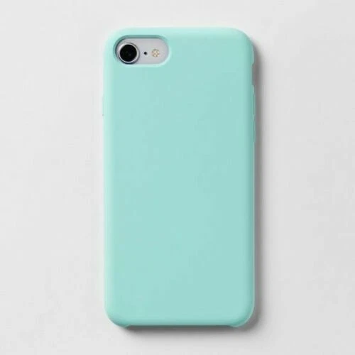 Funda de silicona heyday™ Apple iPhone 8 Plus/7 Plus/6s Plus/6 Plus - verde azulado claro    Foto 2 de 2