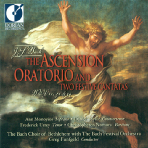 Johann Sebastian Bach The Ascension Oratorio and Two Festive Cantatas (CD) Album - Zdjęcie 1 z 1