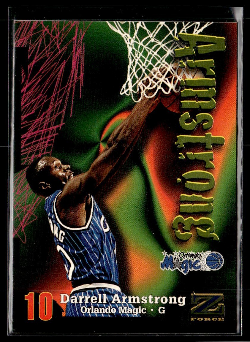 1997-98 Skybox Z-Force Darrell Armstrong #128 Orlando Magic