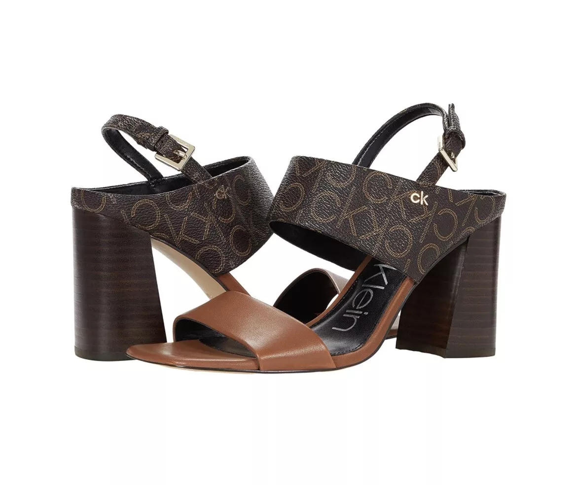Calvin klein top heel sandals