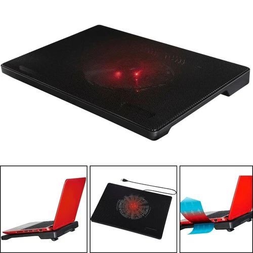 Hama USB Refroidisseur pour Ordinateur Portable LED Ventilateur 13 " -