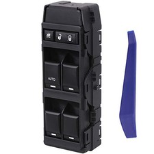 Power Window Switch Front Left Driver Side, Compatible with 2008-2013 Dodge