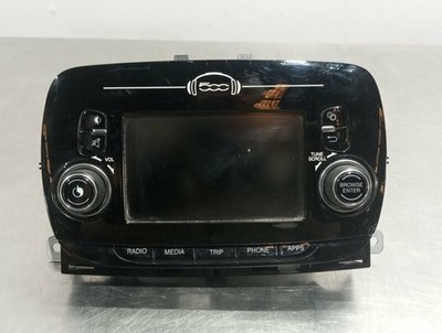 07356791340 audio system FIAT 500 (150) CABRIO 2010 943058