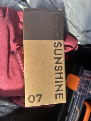 OHO SUNSHINE 07 Smart Glasses Model 07 with Case and Cleaning Cloth Included