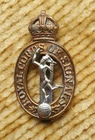 Original WW2 Royal Corps Of Signals Cap Badge