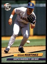 Edgar Martinez 1992 Ultra #126 Mariners MLB READ FREE SHIPPING AutographDen