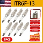 8 PCS Real Iridium ITR6F13 / SP479 SP493 Spark Plugs For Ford F150 4.6 5.4L V8