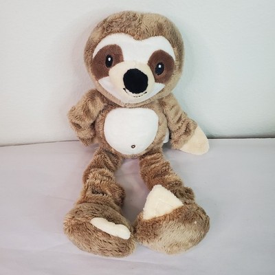 Spark Create Imagine Sloth Baby Plush Rattle Crinkle Stretchy Squeak Stuffed 13''