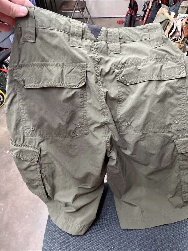 BOY SCOUTS Centennial Uniform Cargo Shorts GREEN Nylon BSA Scout Adult Size XS - Image 3 of 3