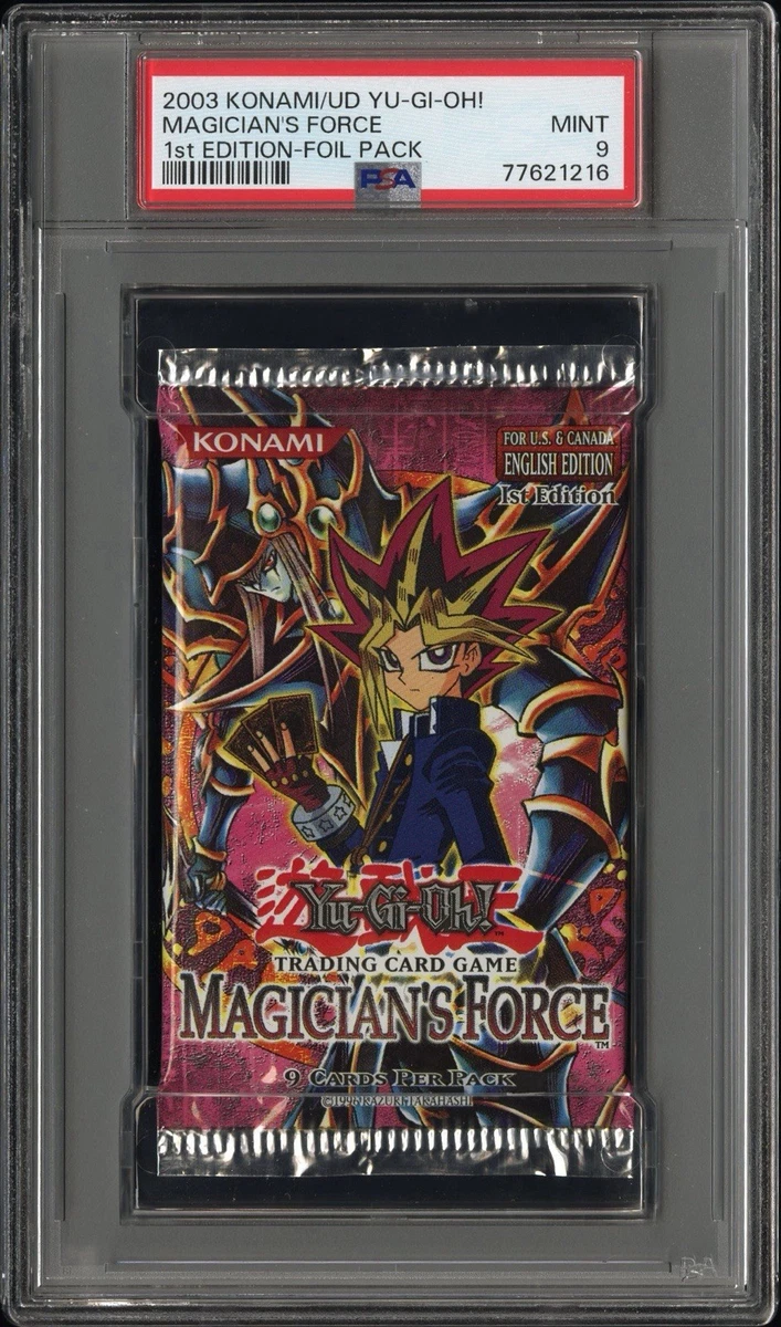 Yu-Gi-Oh! TCG Magician's Force Sealed Collectible Card Game Packs