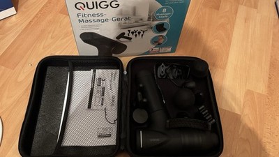 QUIGG Massagepistole /Fitnessmassagegerät Neuwertig