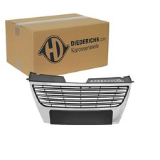 DIEDERICHS SPORT KÜHLERGRILL CHROM SCHWARZ OHNE EMBLEM passend für VW PASSAT 3C