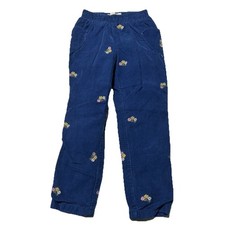 Mini Boden Lined Pull-On Corduroy Pants Embroidered Heart Pockets Girls 5Y - 6Y