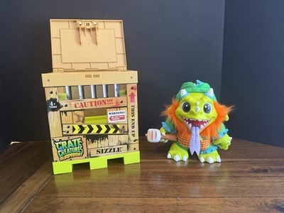 MGA Crate Creatures Surprise Sizzle Green Dragon Monster Interactive Toy Works