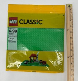Lego Classic Baseplate 10700 Green  Building Construction 10 x 10 Square Retro