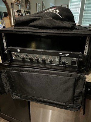 Ampeg B500DR Bass Amplifier Head Programmable With Rack Bag And Footswitch Clean