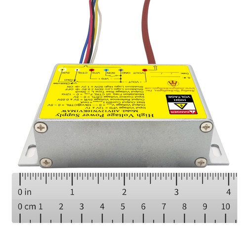 AHV12VN10KV1MAW High Voltage DC-DC Power Supply 12V Input -10kV 1mA Output - Picture 6 of 8