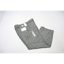 Haggar Cool 18 Dress Pants Mens 40x29 Graphite Gray Classic Fit Plain Front NEW
