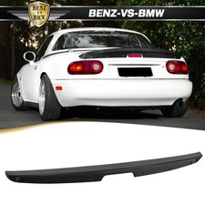 Fits 90-97 Mazda Miata Type 1 Rear Trunk Lid Spoiler Wing Lip Abs Unpainted Fits 90-97 Mazda Miata Type 1 Rear Trunk Lid Spoiler Wing Lip Abs Unpainted