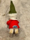 2 Vintage Flocked Santa Snow Babies Christmas Ornaments — photo 5