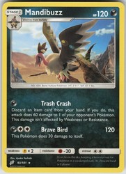 Mandibuzz 93/181 Team Up Rare