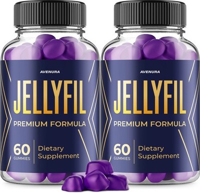 (2 Pack) Jellyfil Gummies for Men   Jellyfil Male Gummy Advanced Formula