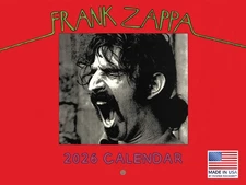 Frank Zappa Calendar 2026 Wall Monthly