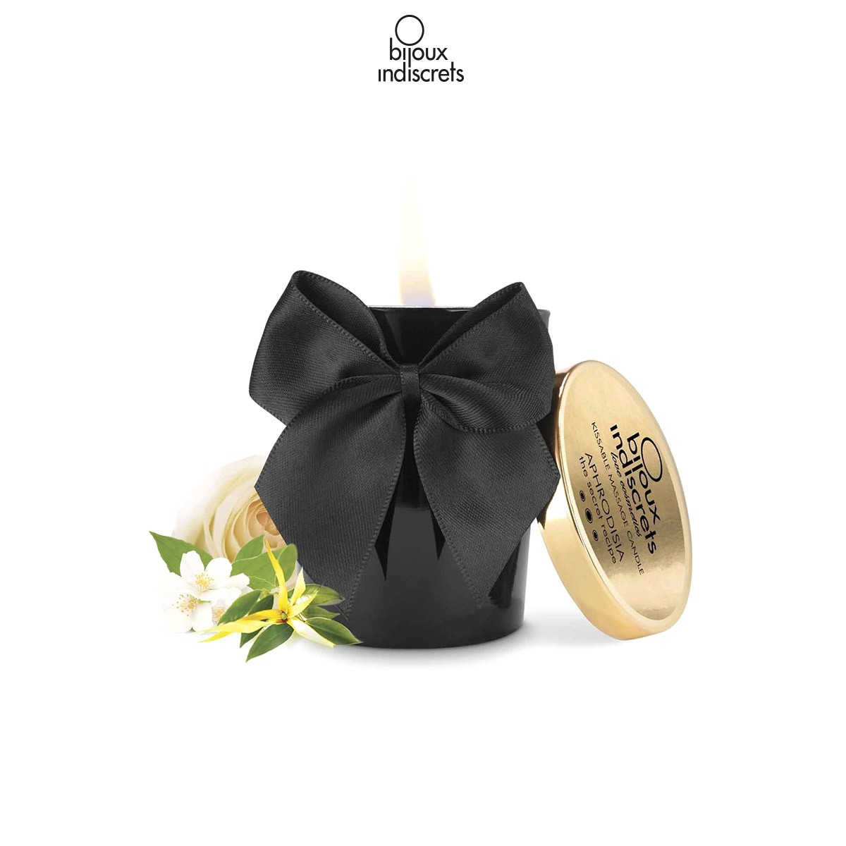 Bougie Aphrodisia Bijoux Indiscrets pour massage tiède en couple