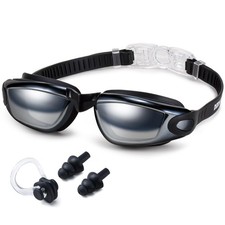 Swimming Goggles No Leaking Anti-Fog UV Protection Adjustable Professional Sw...