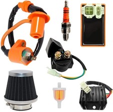 High Performance 6 Pin AC CDI Ignition Coil Spark Plug A7TC for 50cc 125cc 150cc