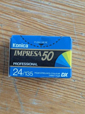 Farbnegativfilm - Konica Impresa - 135 - ISO 50 - 24 Aufnahmen