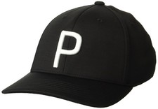 Puma JR P Puma Black/White Glow Headwear Junior Fits All