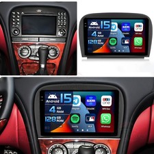 F&uuml;r Mercedes Benz SL Klass SL350 Android 15 Autoradio GPS Navi Carplay BT 4+128G