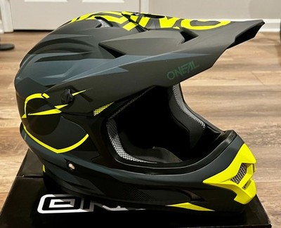 O'NEAL 3 Series Off Road Helmet Riff Black Unisex Adult LARGE ONEAL Free GOGGLE