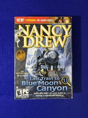 Nancy Drew: Last Train to Blue Moon Canyon PC CIB