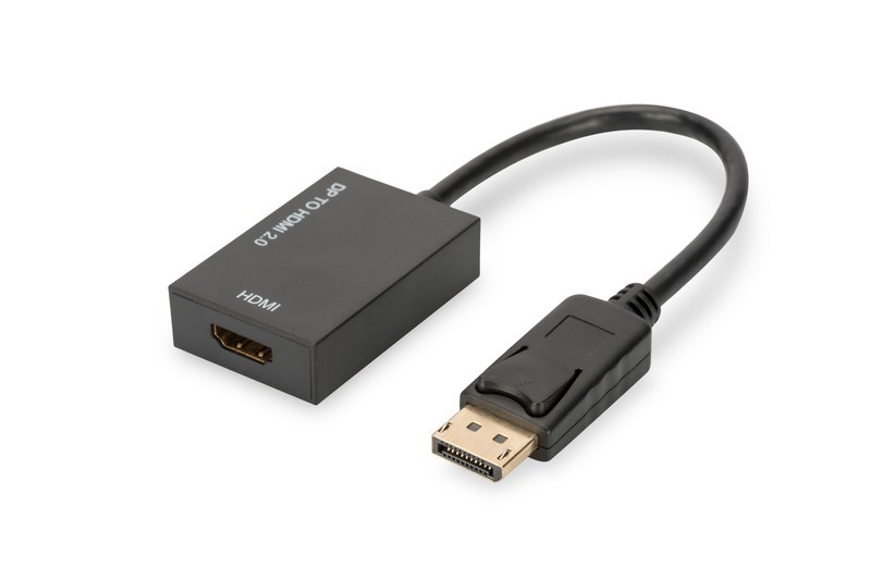 ADATTATORE ATTIVO DISPLAYPORT MASCHIO - HDMI FEMMINA