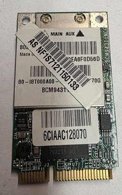 Modulkarte BCM94311MCG BROADCOM 54G 802.11G Notebook Z53  #B-468-12