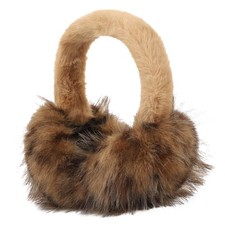 Unisex Winter Foldable Earmuffs Plush Faux Fur Ear Muffs Outdoor Cold Weather...