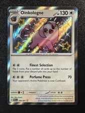 Oinkologne - 208/091 Shiny Rare SV: Paldean Fates NM on eBay