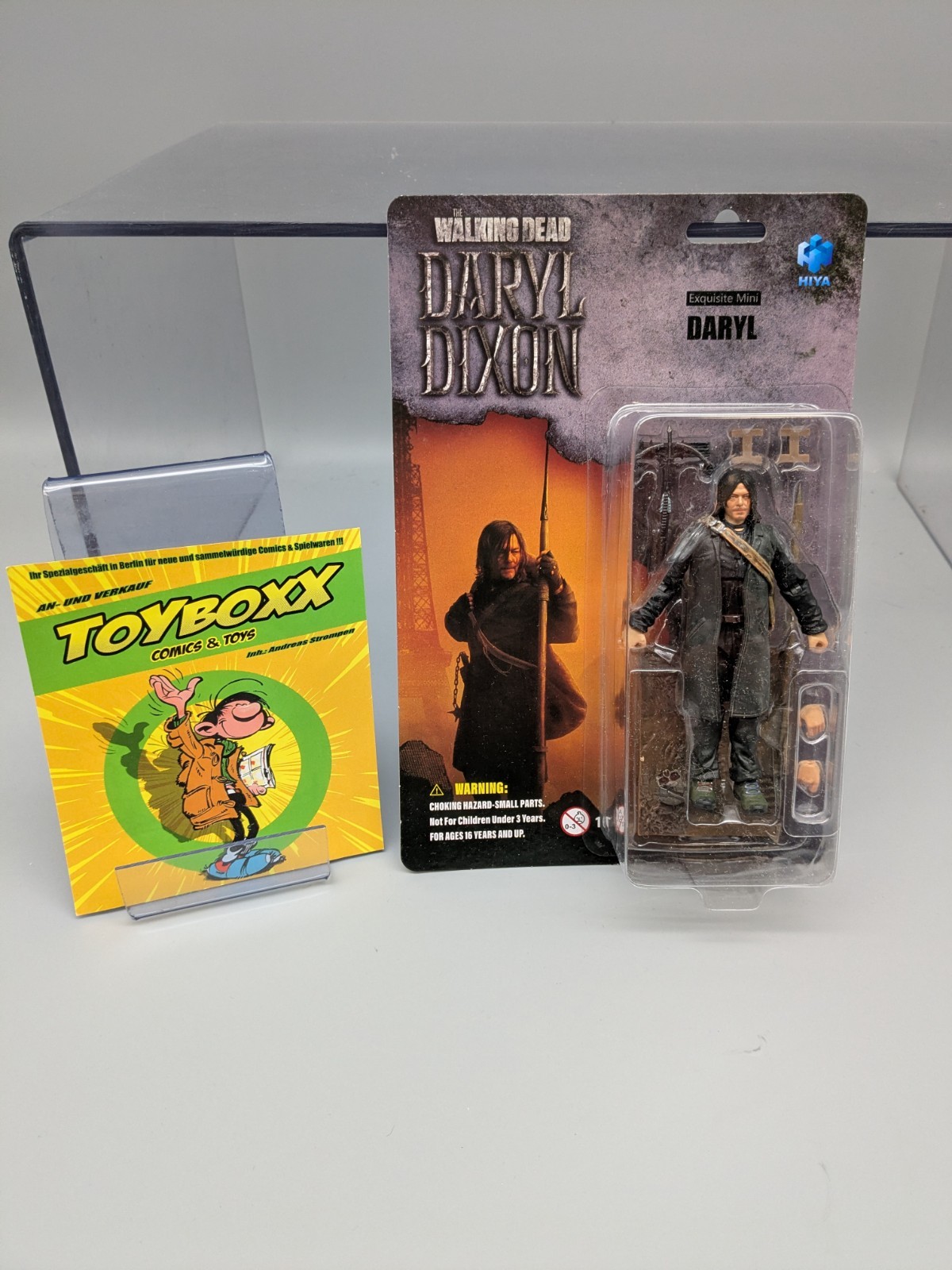 The Walking Dead Daryl Dixon 11 Cm Exquisite Mini Action Figure 1/18 Hiya 1A